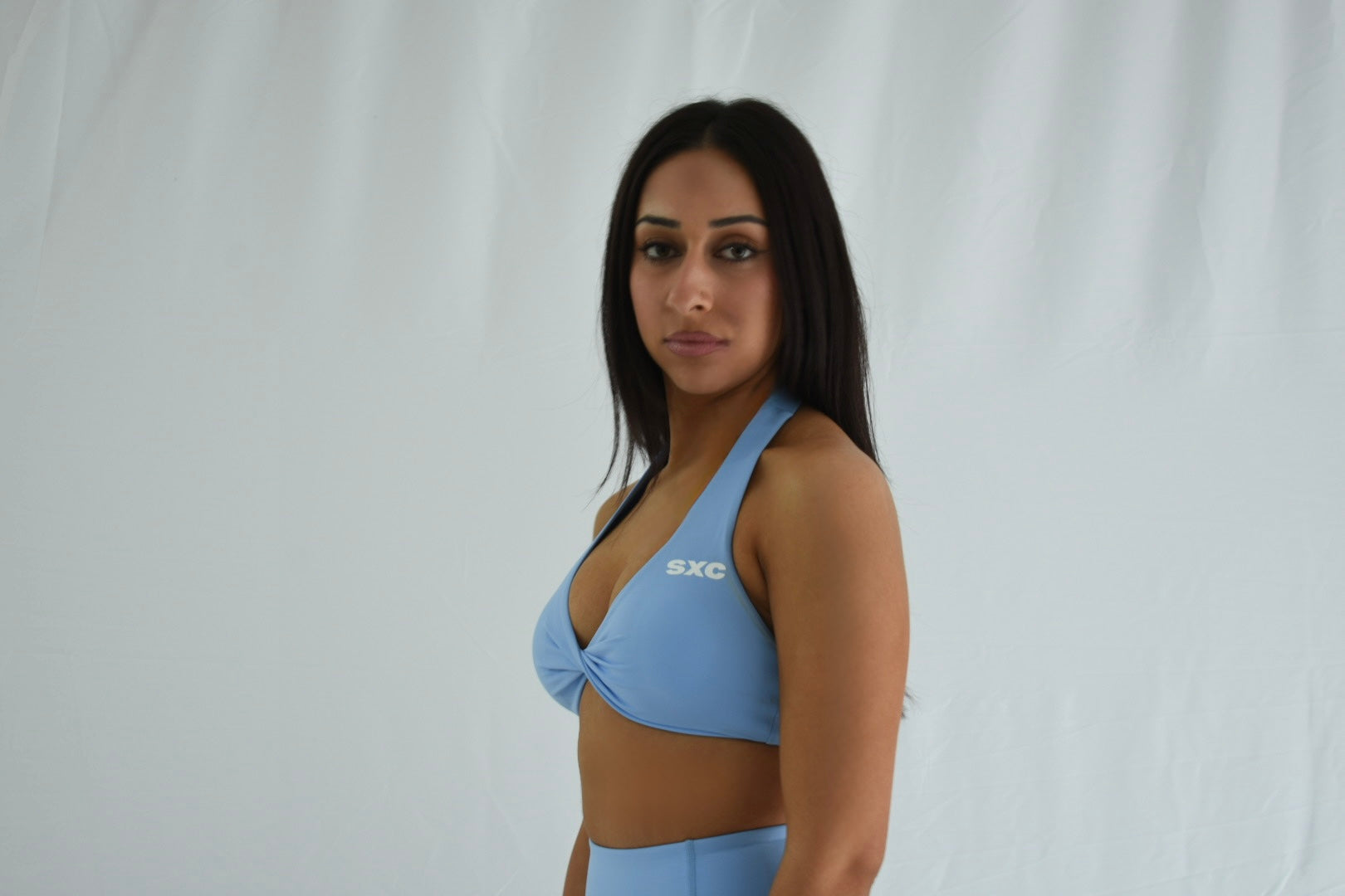 CELESTE SPORTS BRA - SKY BLUE